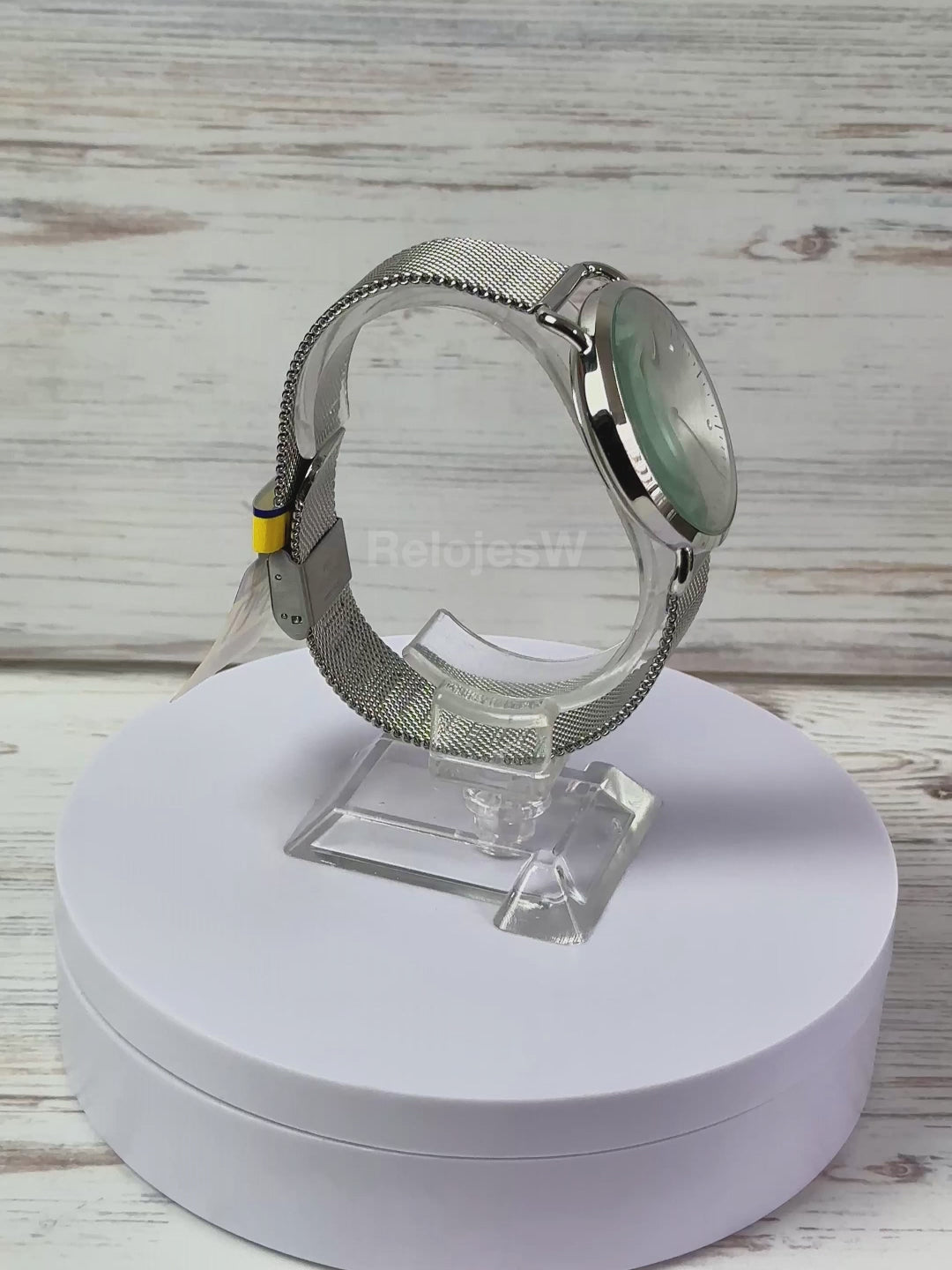 Reloj Q&Q Hombre Plateado QB74J201Y