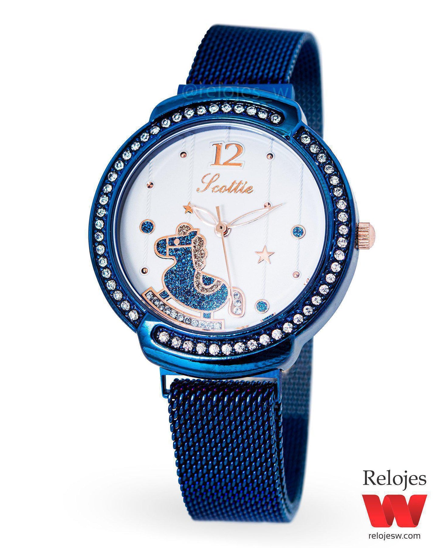Reloj Scottie Mujer Pony Azul