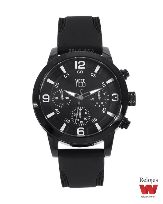 Reloj Yess Hombre 1258G Negro