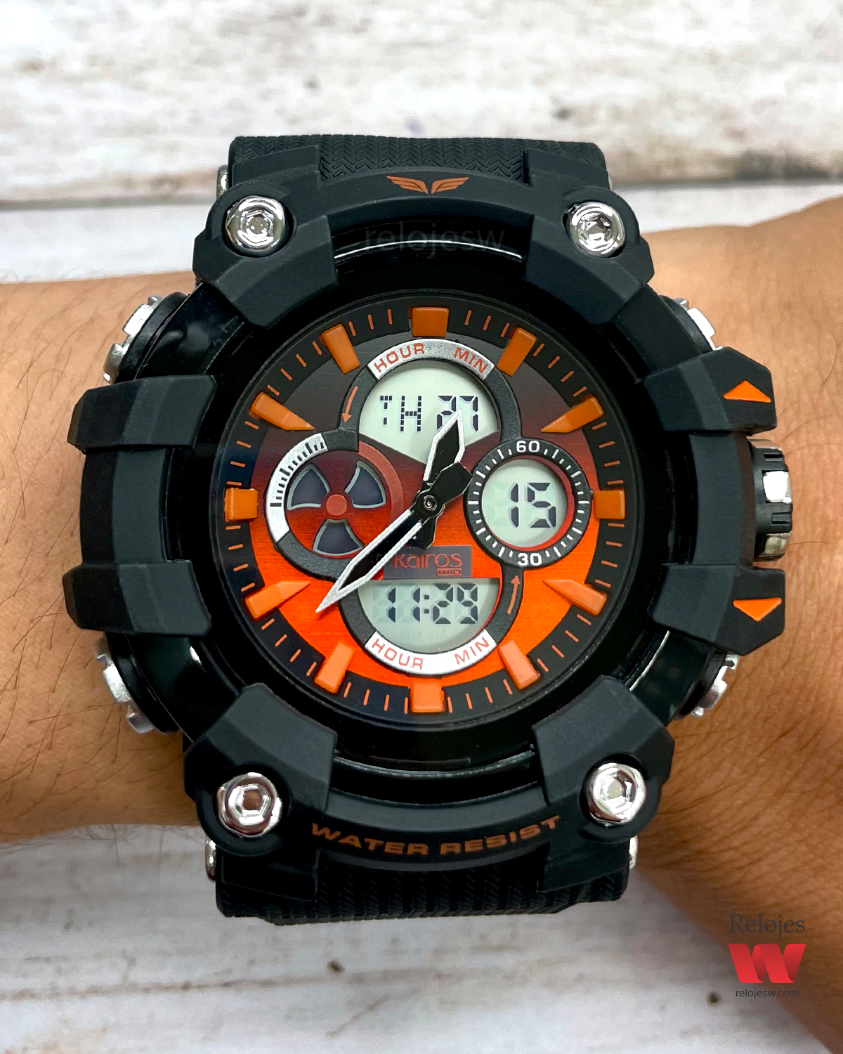 Reloj Kairos Hombre ADM1110-5 Negro