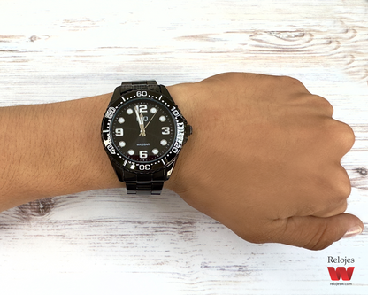 Reloj Q&Q Hombre Q07A004Y Negro