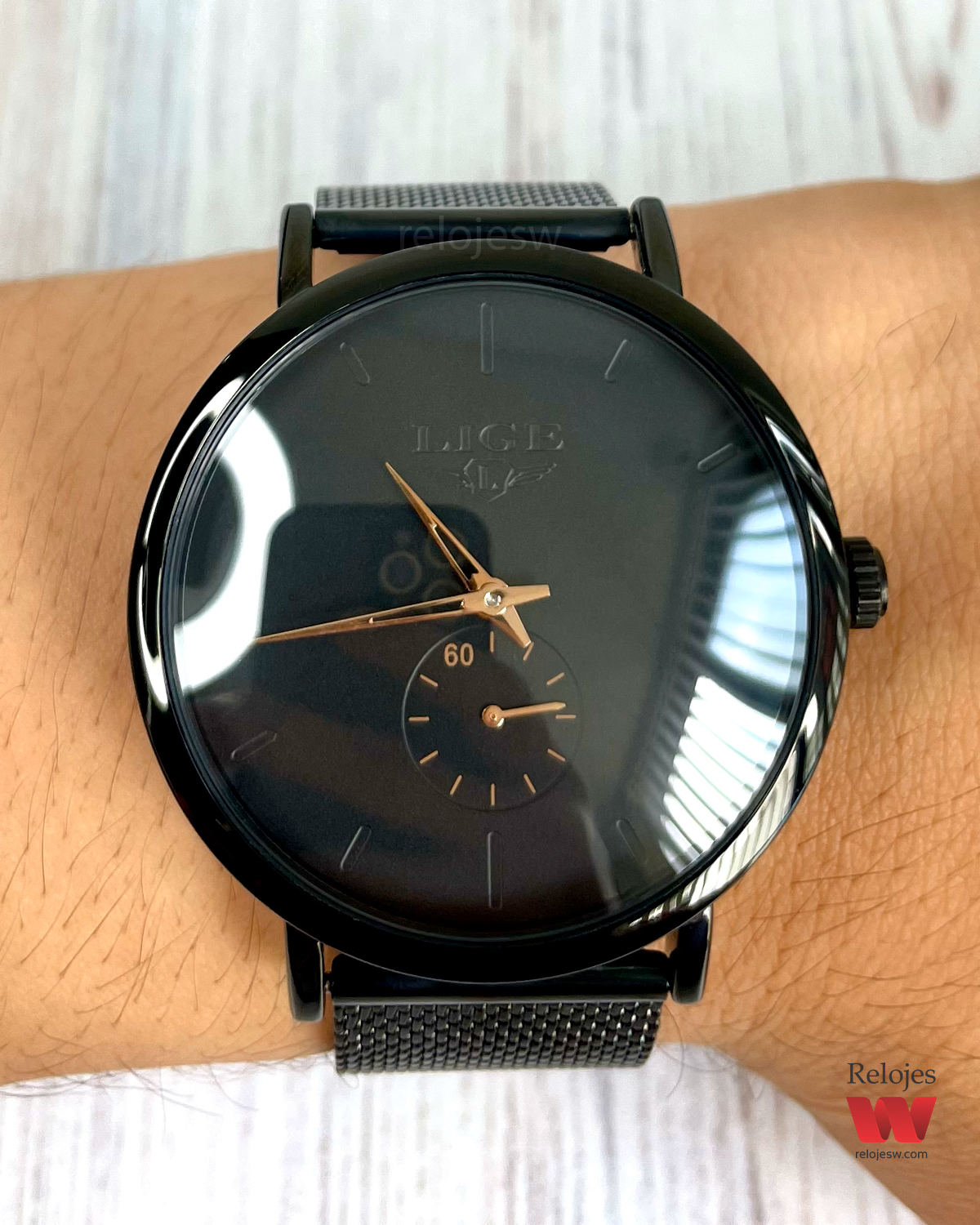 Reloj Lige Hombre LG9915C Negro