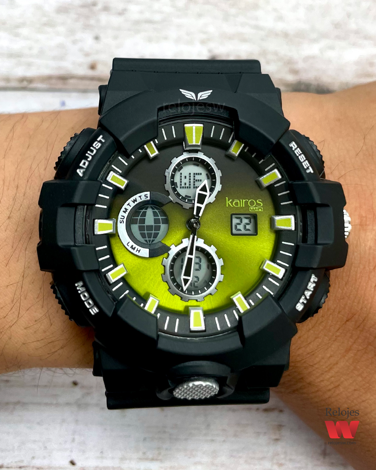 Reloj Kairos Hombre ADM0707-1 Negro