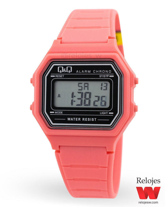 Reloj Q&Q Mujer Rosado Negro M173J020Y