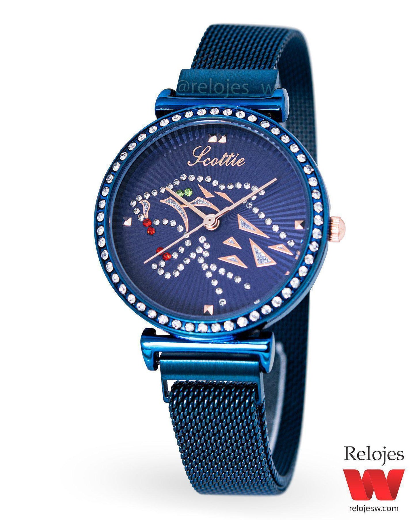 Reloj Scottie Mujer Wild Azul