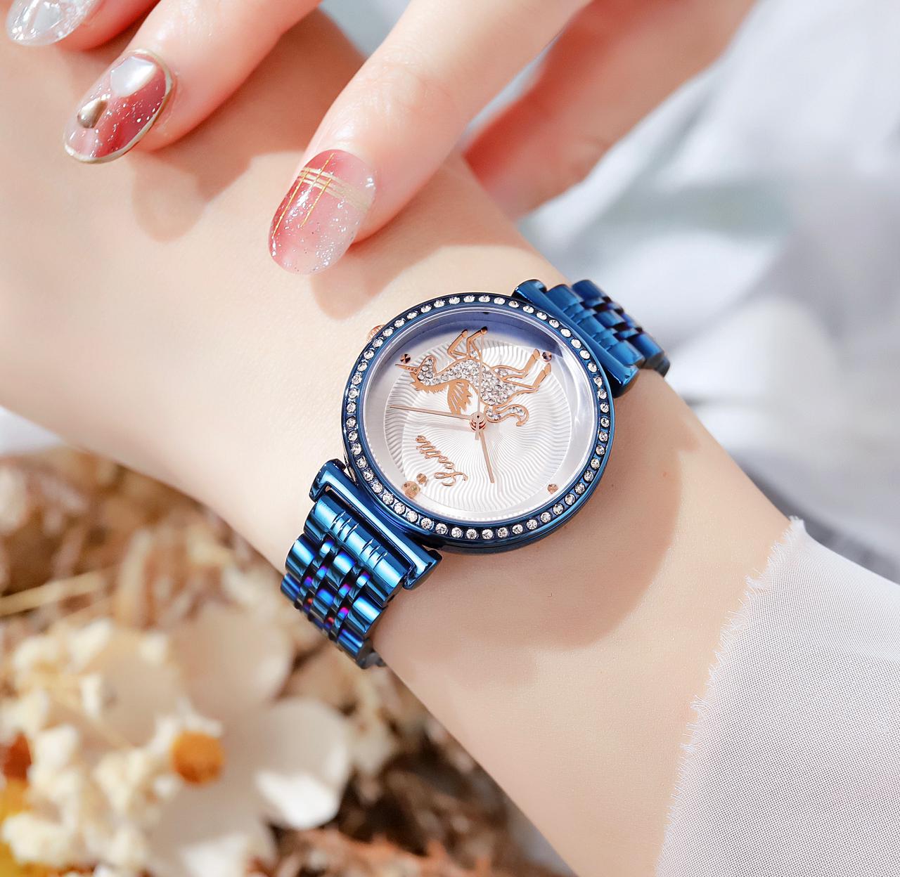 Reloj Scottie Mujer Unicornio Azul
