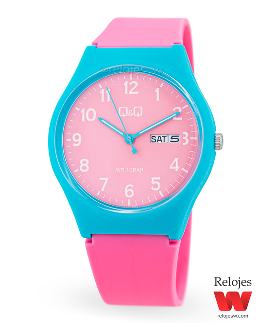 Reloj Q&Q Mujer Rosado A212J805Y
