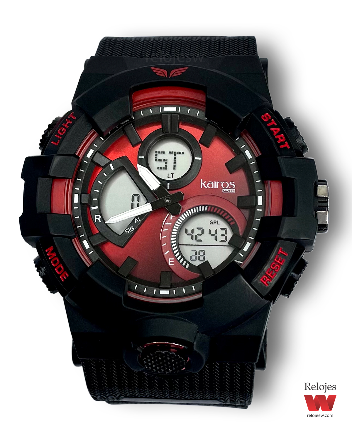 Reloj Kairos Hombre ADM0243-3 Negro
