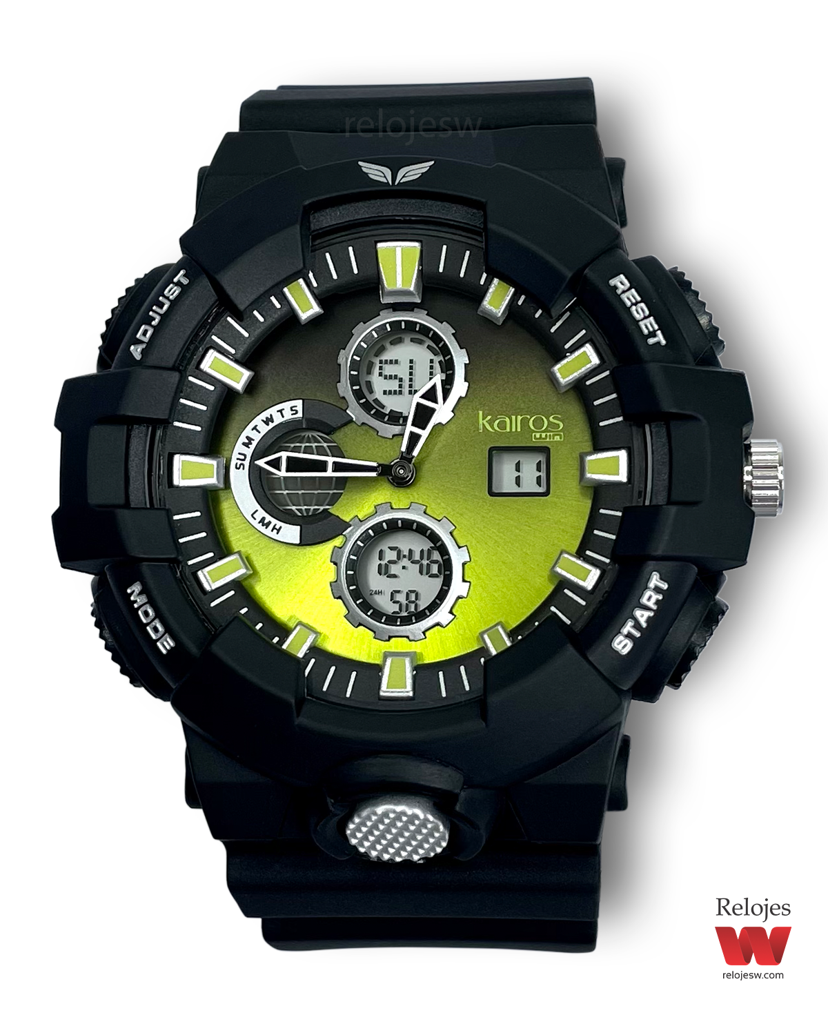 Reloj Kairos Hombre ADM0707-1 Negro