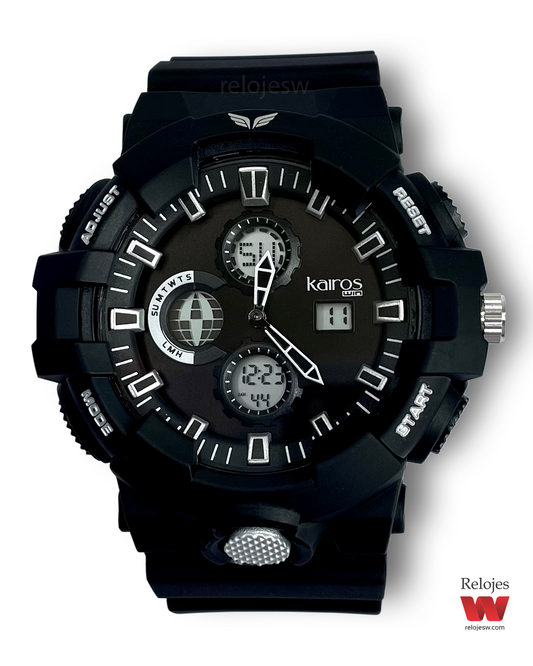 Reloj Kairos Hombre ADM0707-4 Negro