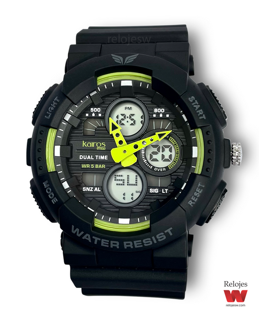 Reloj Kairos Hombre ADM0714-1 Negro