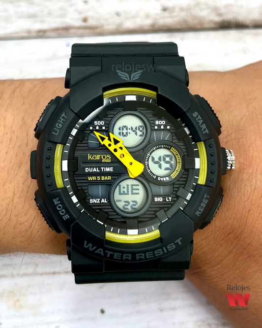 Reloj Kairos Hombre ADM0714-6 Negro
