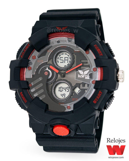 Reloj Kairos Hombre ADM0717-3 Negro