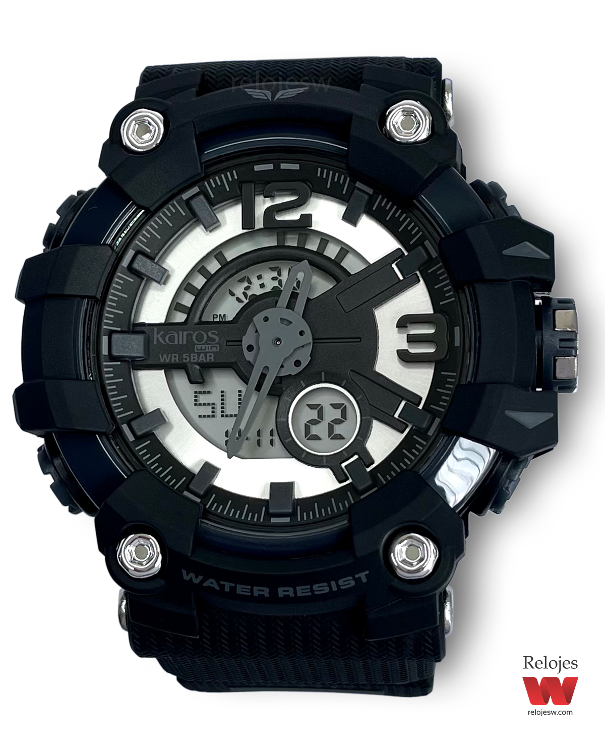 Reloj Kairos Hombre ADM1102-4 Negro