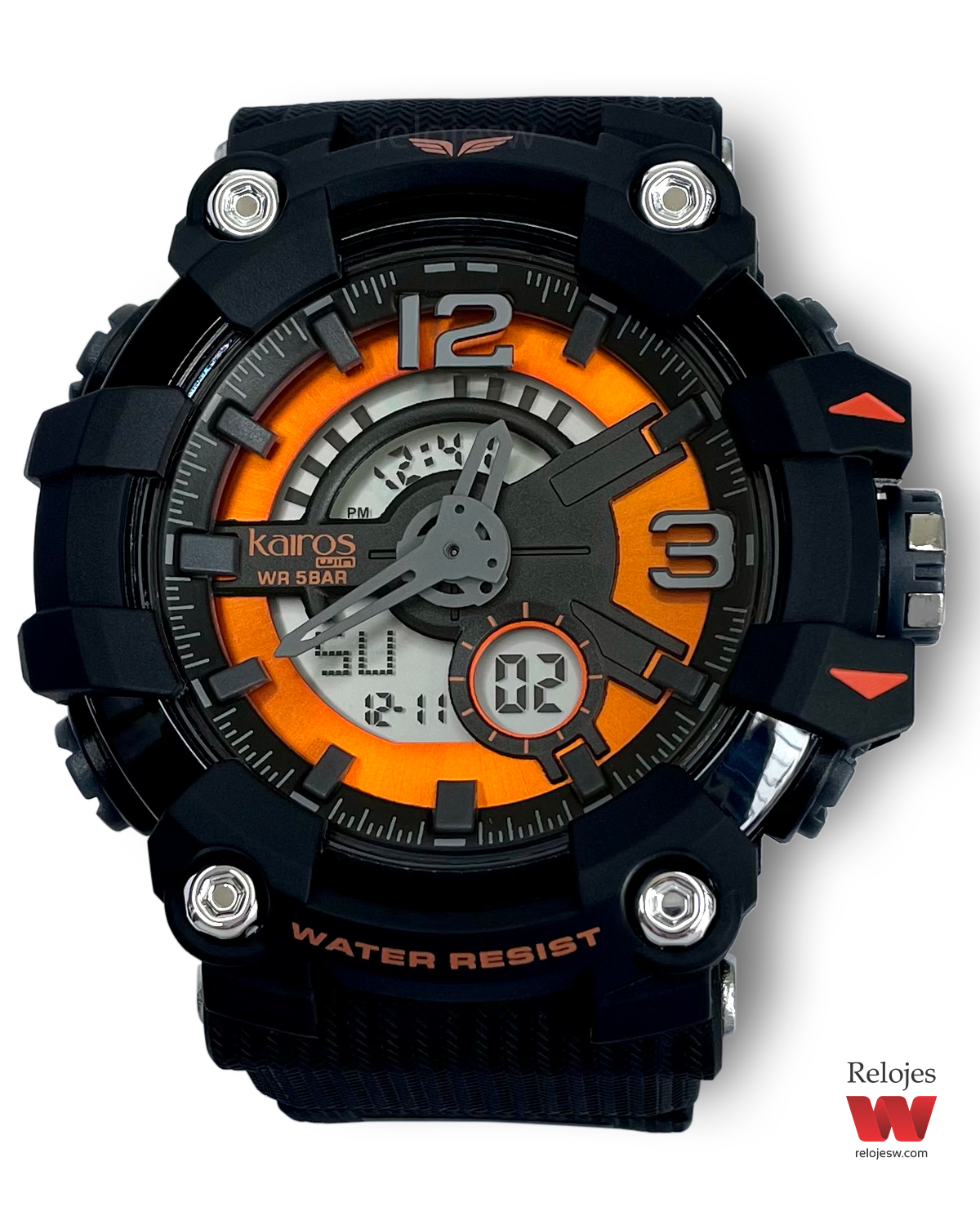 Reloj Kairos Hombre ADM1102-5 Negro