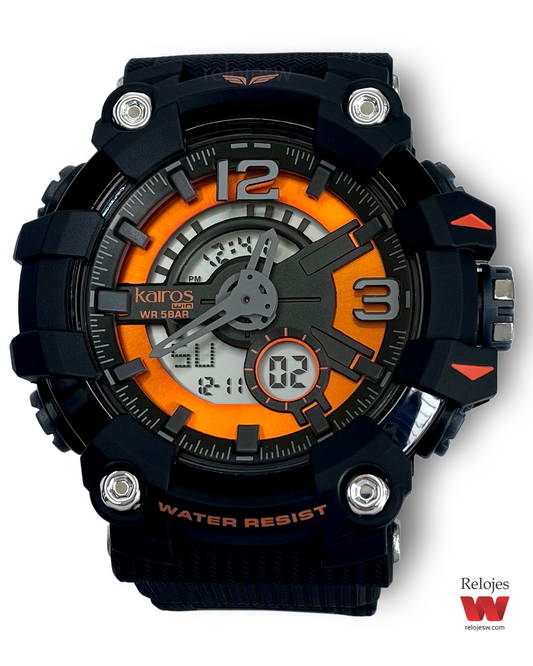 Reloj Kairos Hombre ADM1102-5 Negro