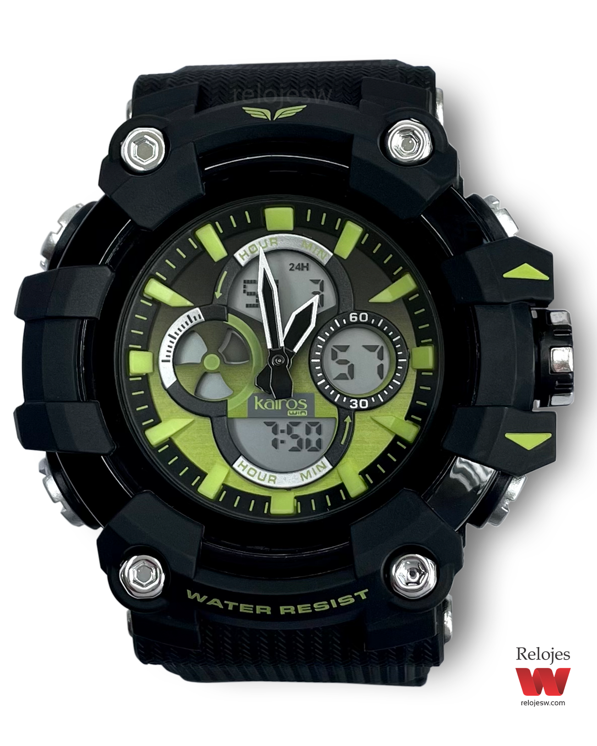 Reloj Kairos Hombre ADM1110-1 Negro
