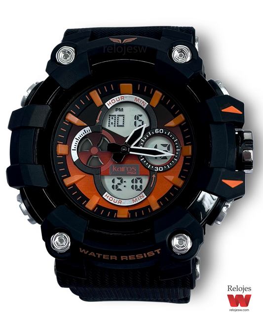 Reloj Kairos Hombre ADM1110-5 Negro