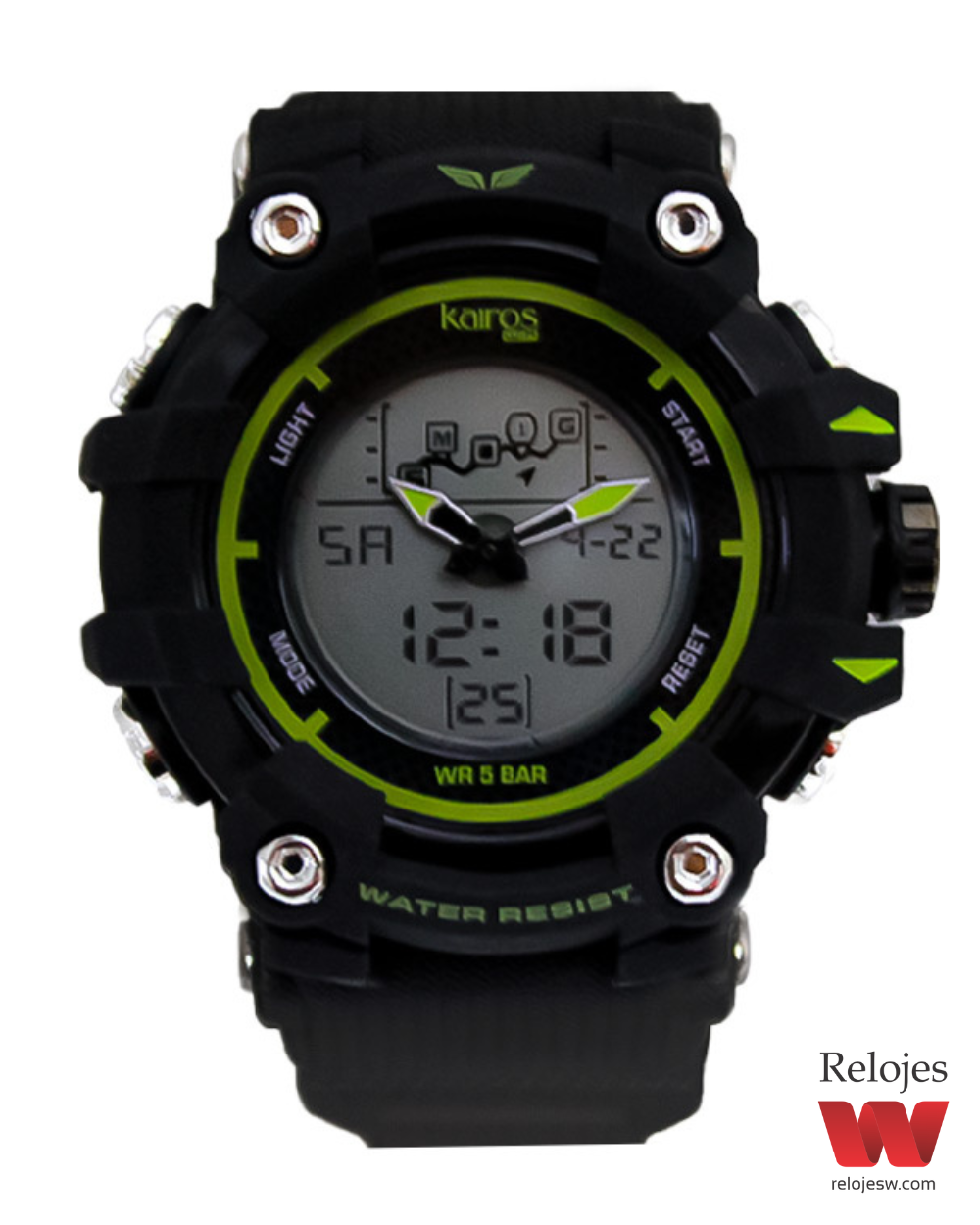 Reloj Kairos Hombre ADM1145-1 Negro