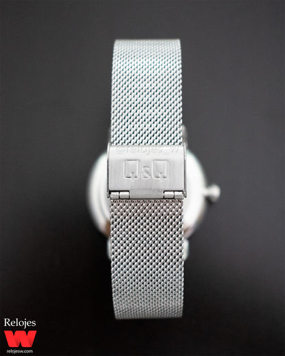 Reloj Q&Q Hombre QB74J201Y Plateado