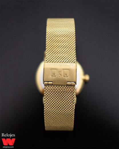 Reloj Q&Q Hombre QB74J010Y Dorado