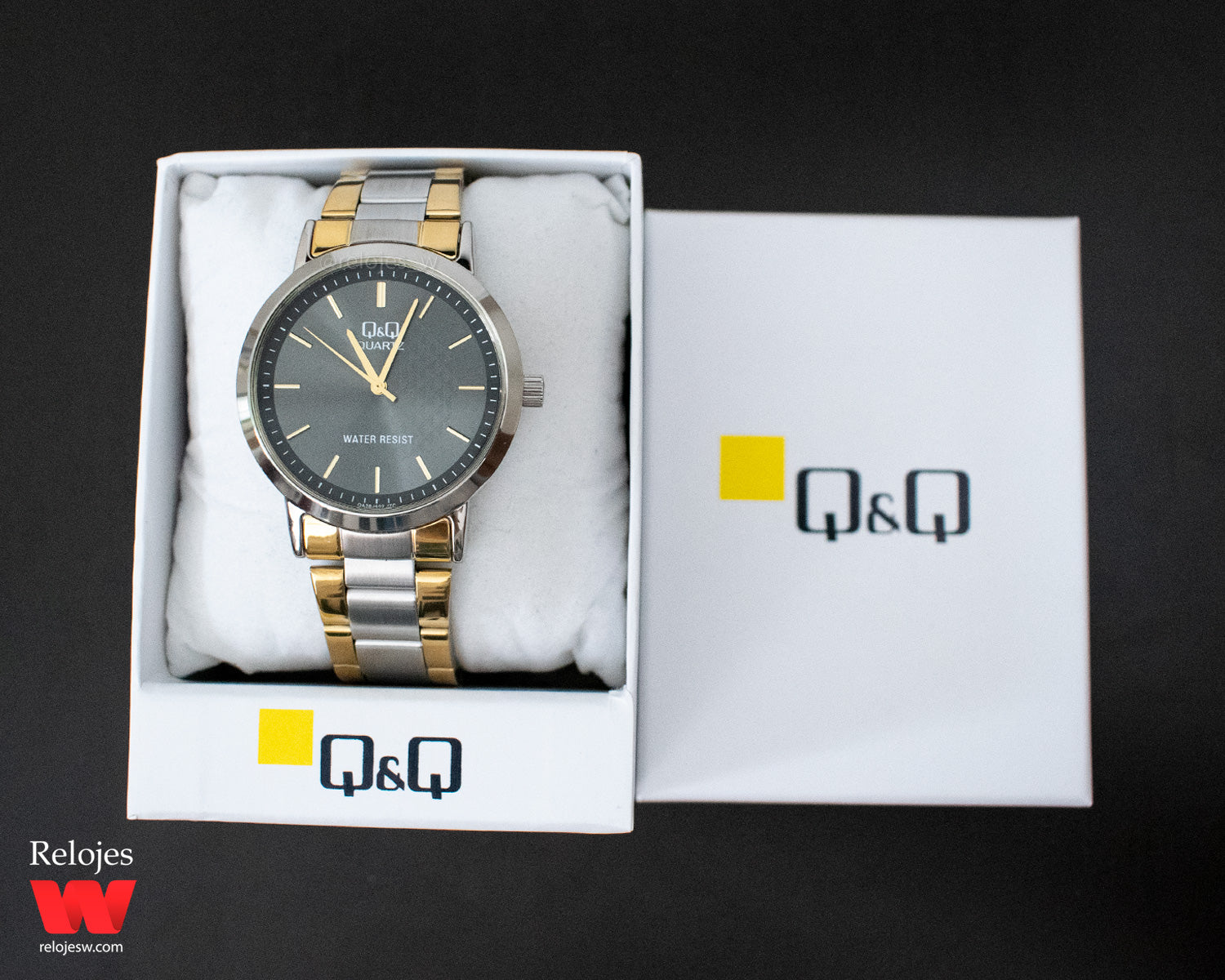 Reloj plateado y dorado mujer new arrivals