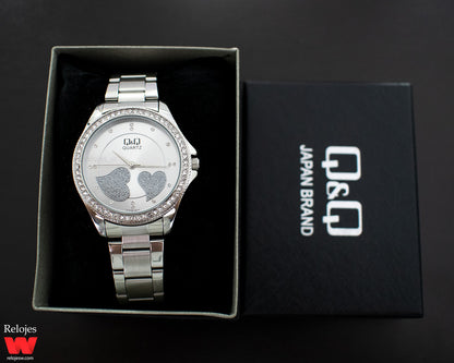 Reloj Q&Q Mujer C226J221Y Plateado Blanco