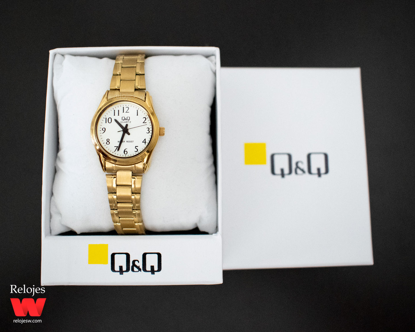 Reloj Q&Q Mujer Dorado Q595J004Y
