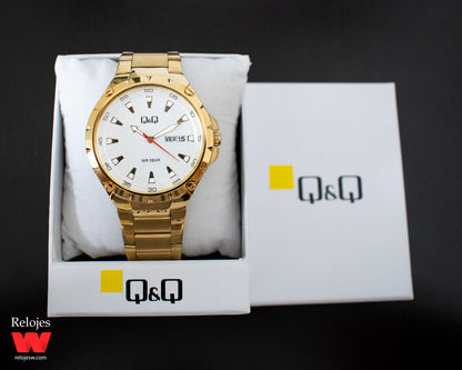 Reloj Q&Q Hombre A216J001Y Dorado