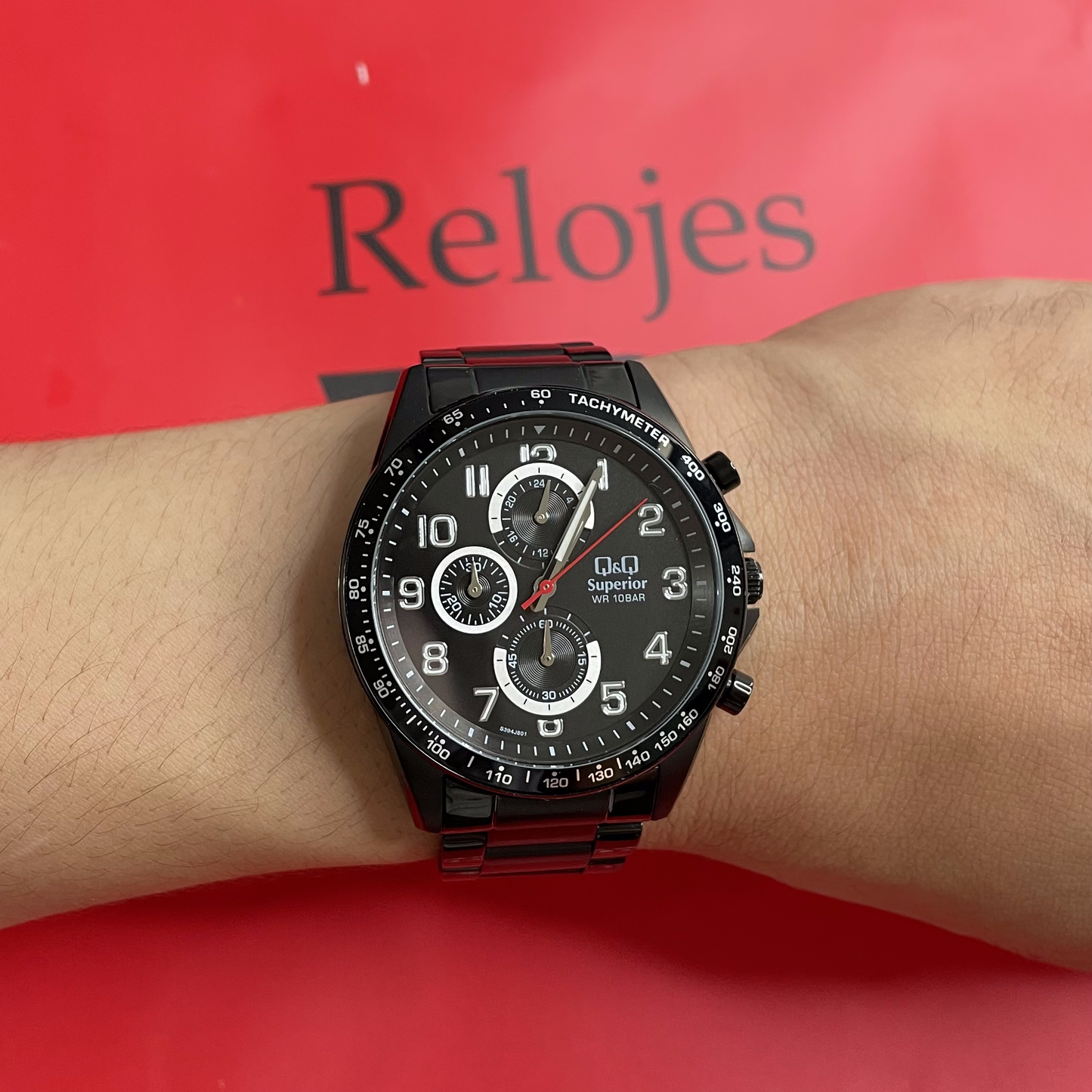 Reloj Q&Q Superior Hombre S394J801Y Negro
