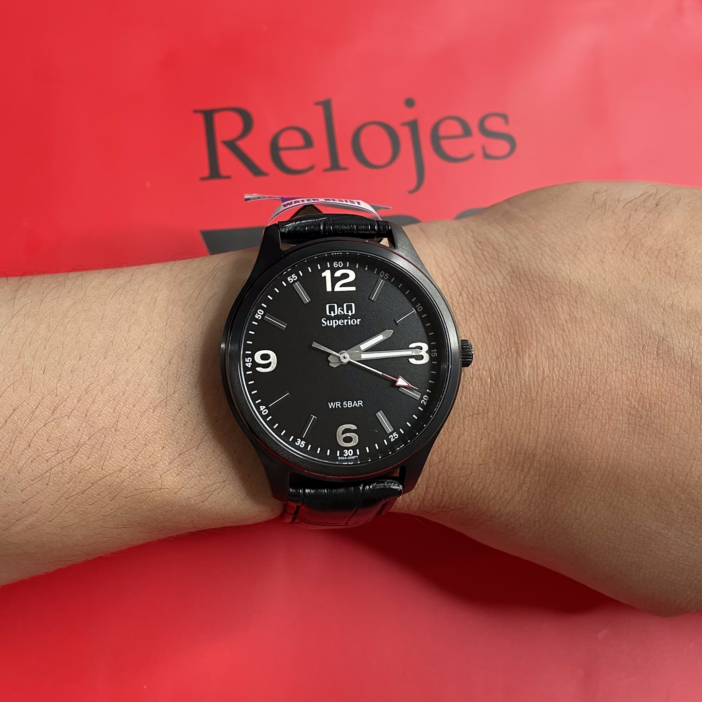 Reloj Q&Q Superior Hombre S00AJ008Y Negro