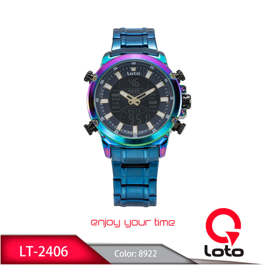 Reloj Loto Hombre LT-2406 Azul