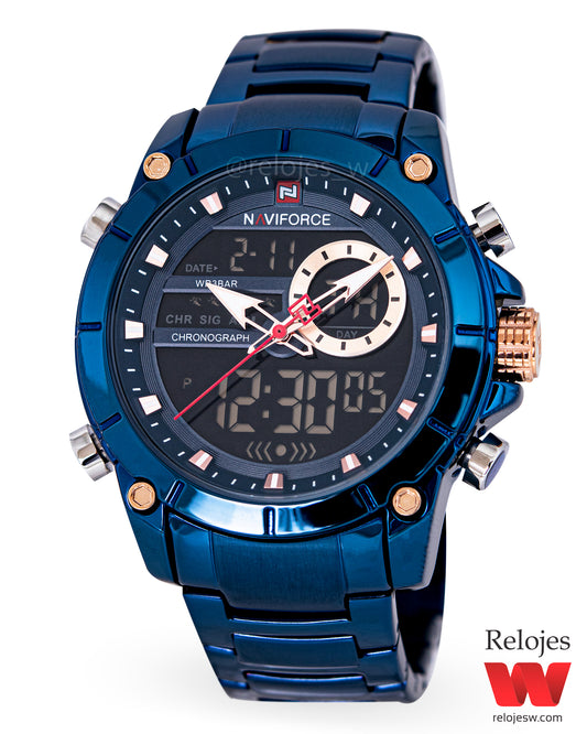 Reloj Naviforce Hombre Azul NF9163M-AZ