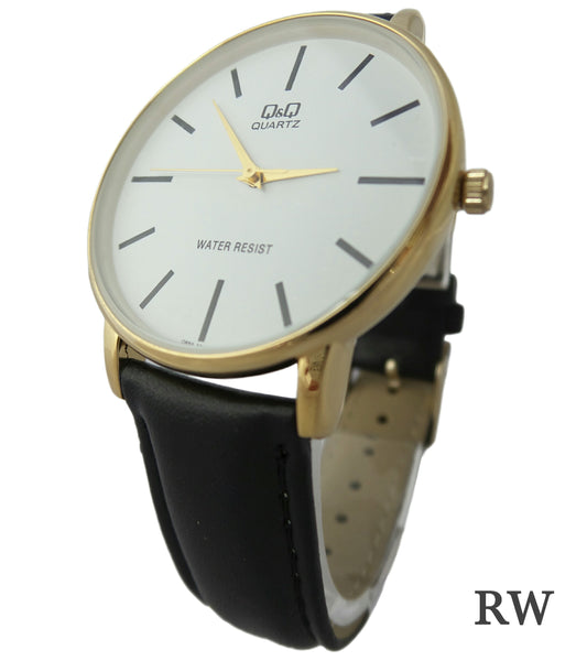 Reloj Q&Q Hombre Q854J101Y Cuero - Relojes W