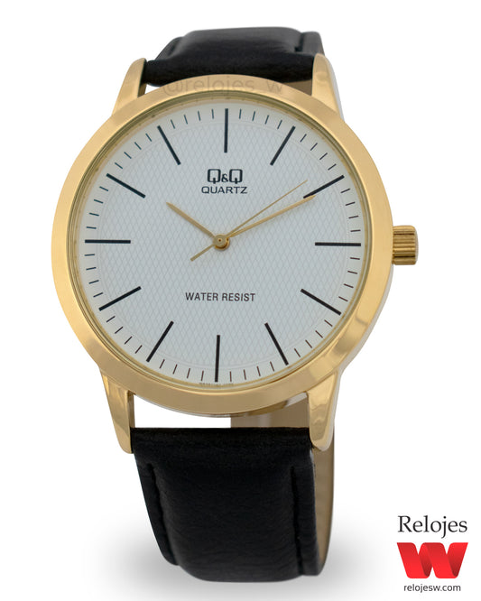 Reloj Q&Q Hombre Q946J101Y Cuero - Relojes W