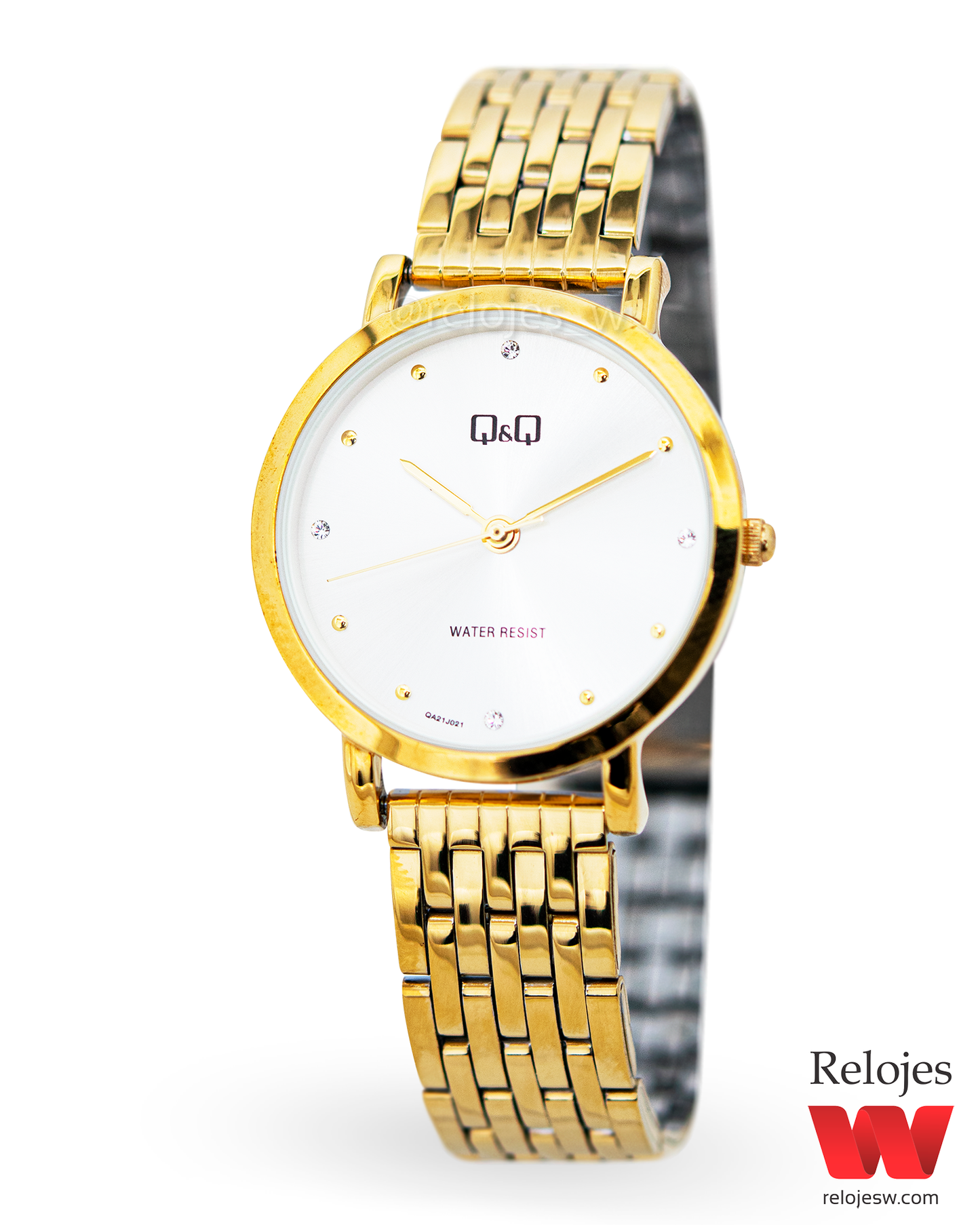 Reloj Q&Q Mujer QA21J021Y Dorado