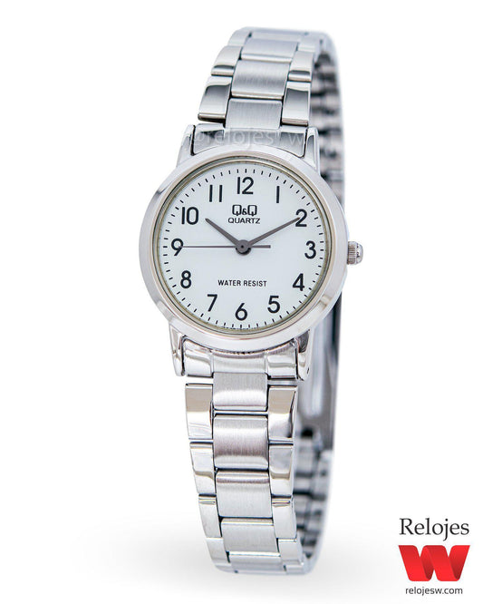 Reloj Q&Q Mujer Plateado QA39J204Y