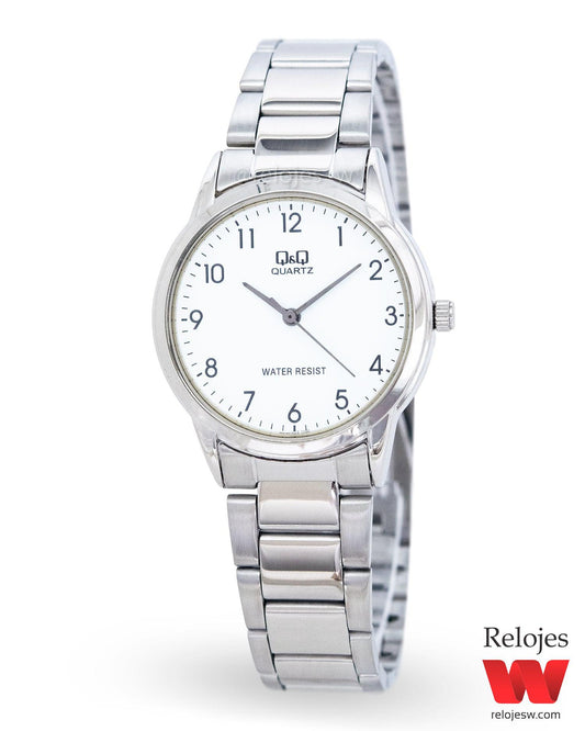 Reloj Q&Q Mujer Plateado QA45J204Y