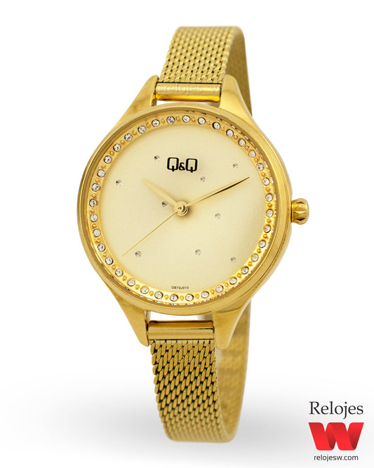 Reloj Q&Q Mujer Oro Rosa M201J003Y – Relojes W
