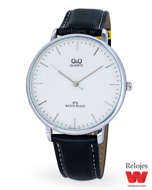 Reloj Q&Q Hombre Negro Plateado A486J302Y – Relojes W