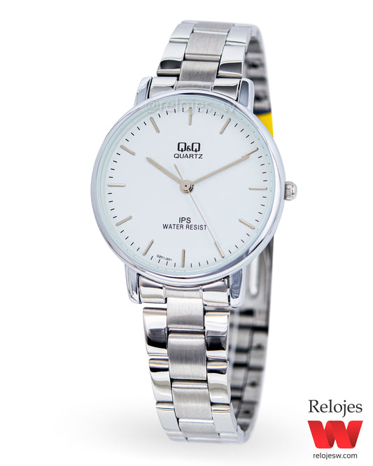 Reloj Q&Q Mujer Plateado QZ01J201Y