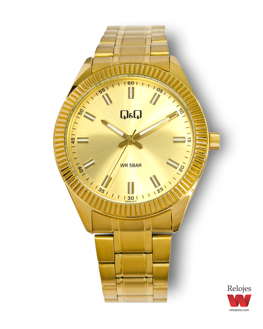 Reloj Q&Q Hombre QZ48J010Y Dorado