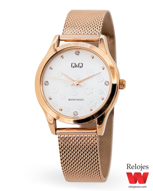 Reloj Q&Q Mujer Oro Rosa QZ51J031Y