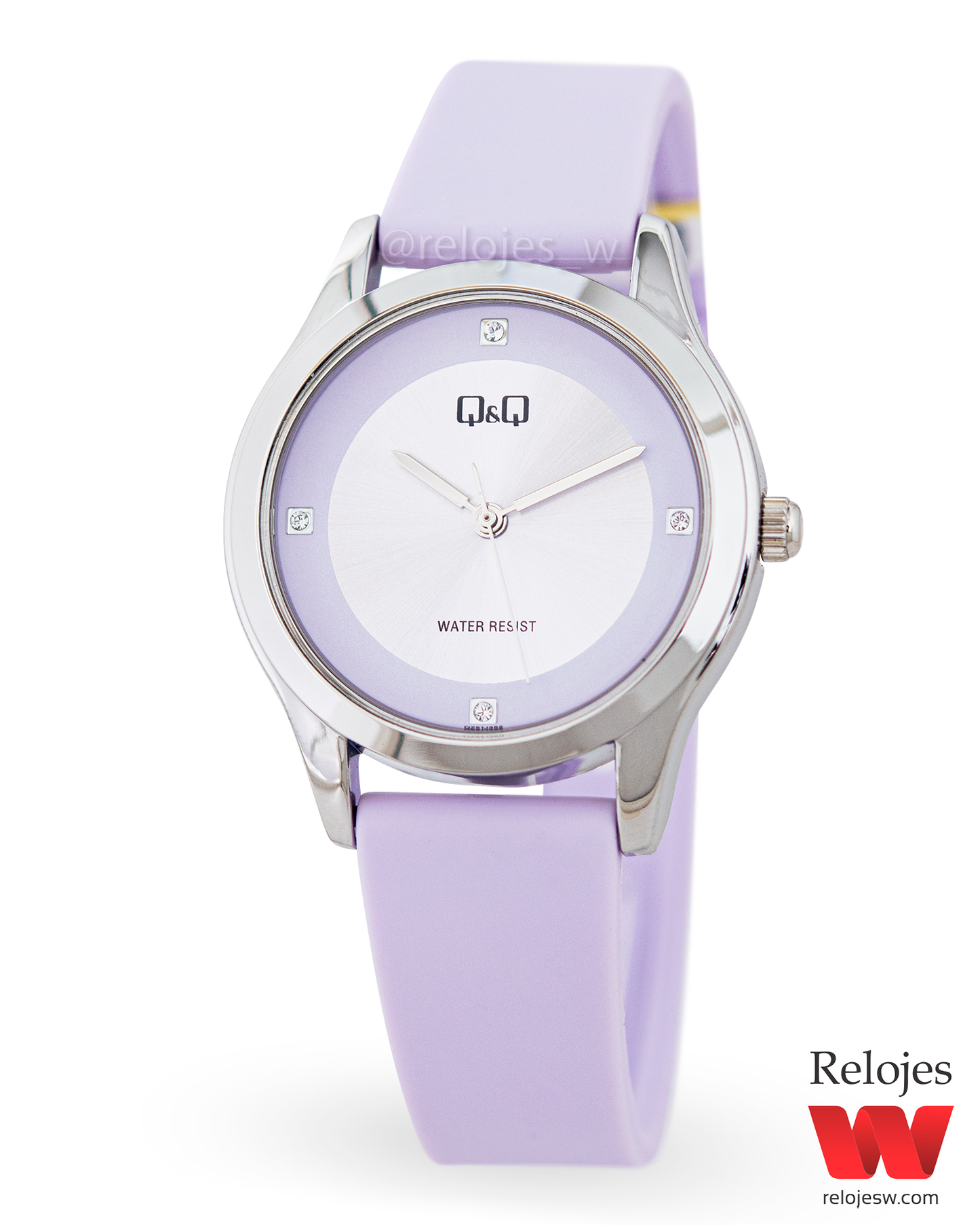 Reloj Q&Q Mujer QZ51J352Y Lila Plateado