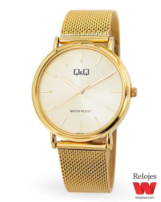 Reloj Q&Q Mujer Dorado QZ84J010Y