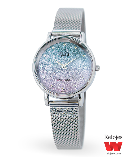 Reloj Q&Q Mujer QZ91J202Y Plateado