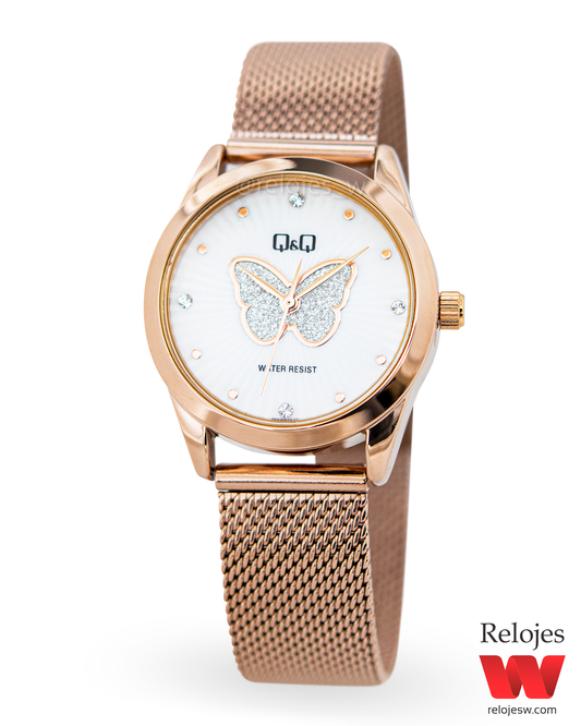 Reloj Q&Q Mujer Oro Rosa QZ93J011Y