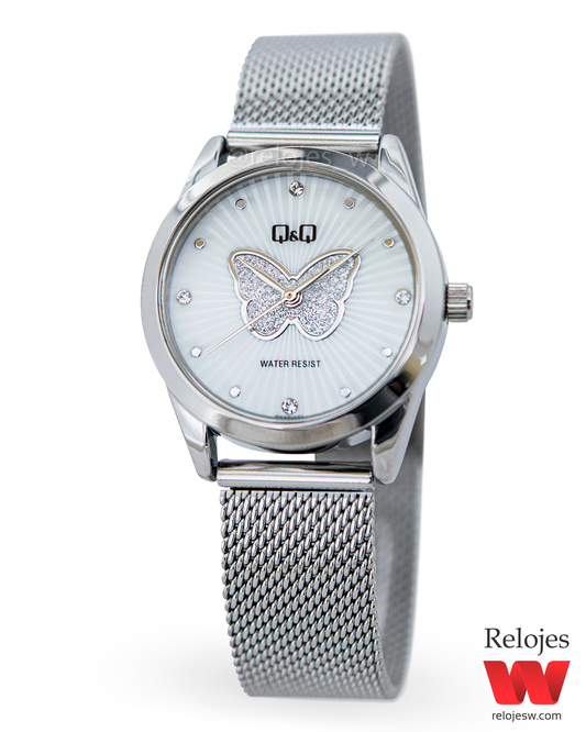 Reloj Q&Q Mujer  Plateado QZ93J201Y