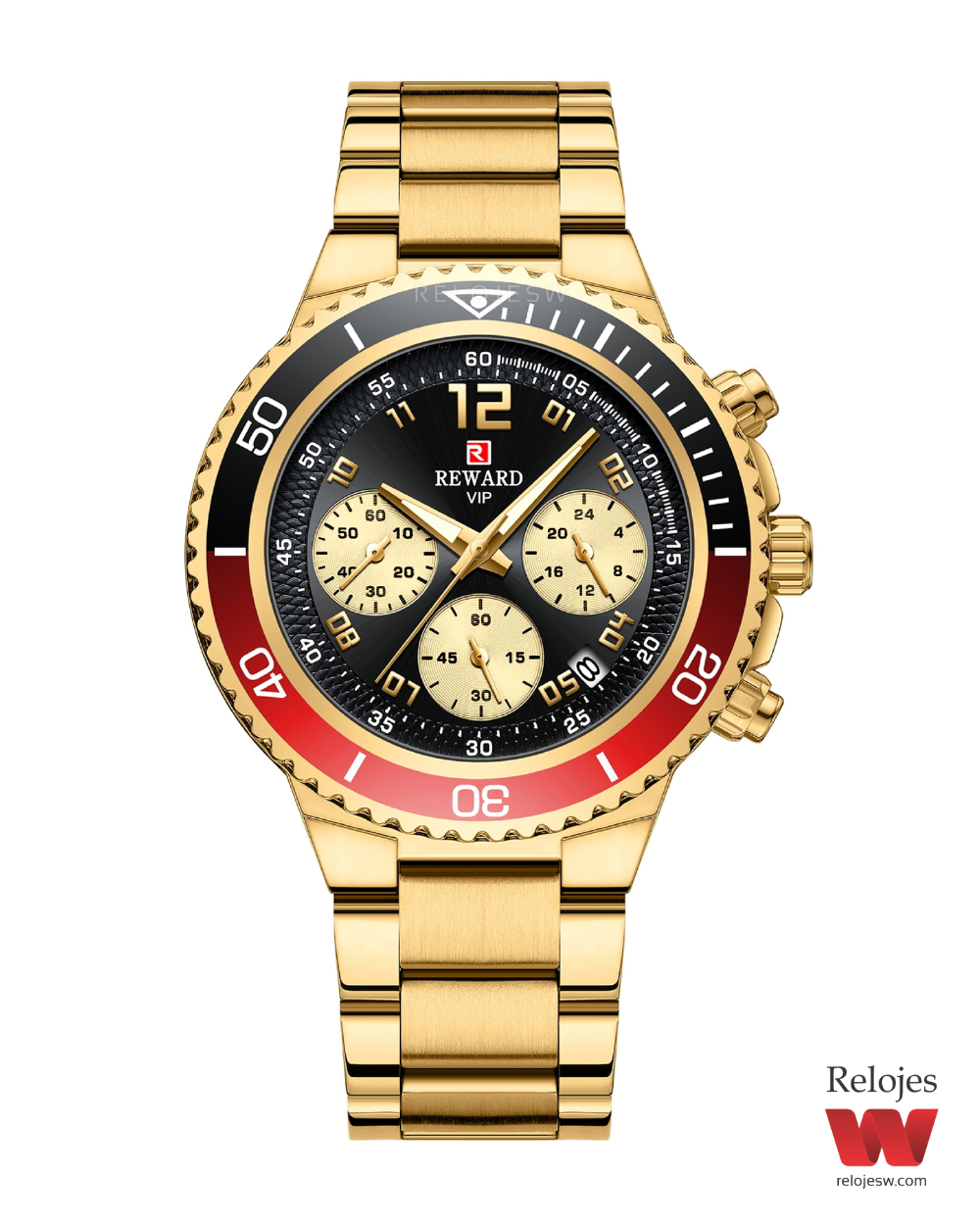 Reloj Reward Hombre RD81054M Dorado