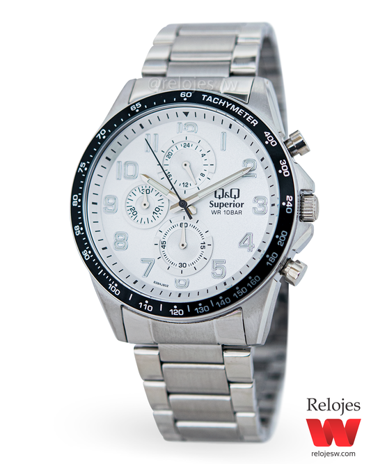 Reloj Q&Q Superior Hombre S394J802Y Plateado